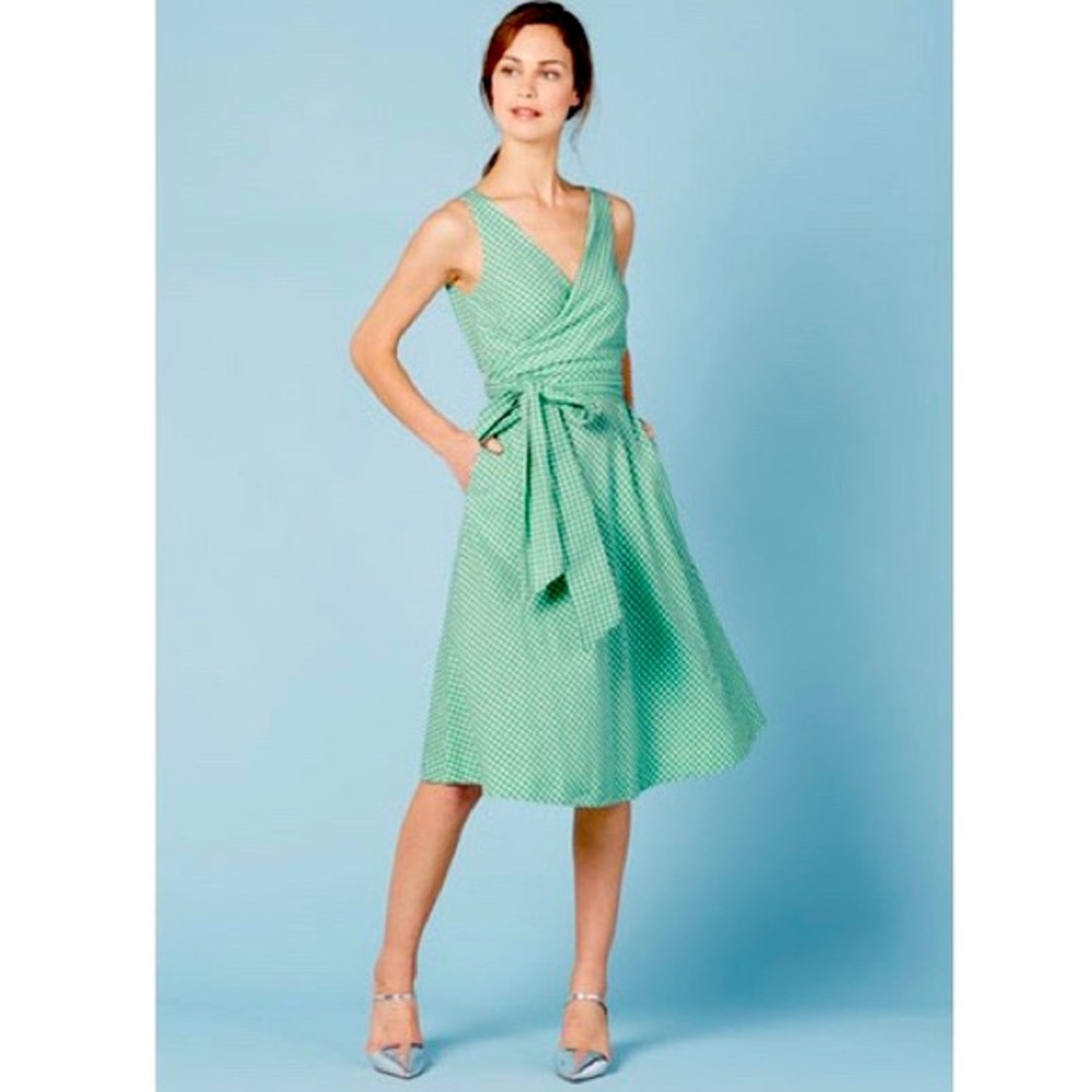 Boden riviera wrap dress
